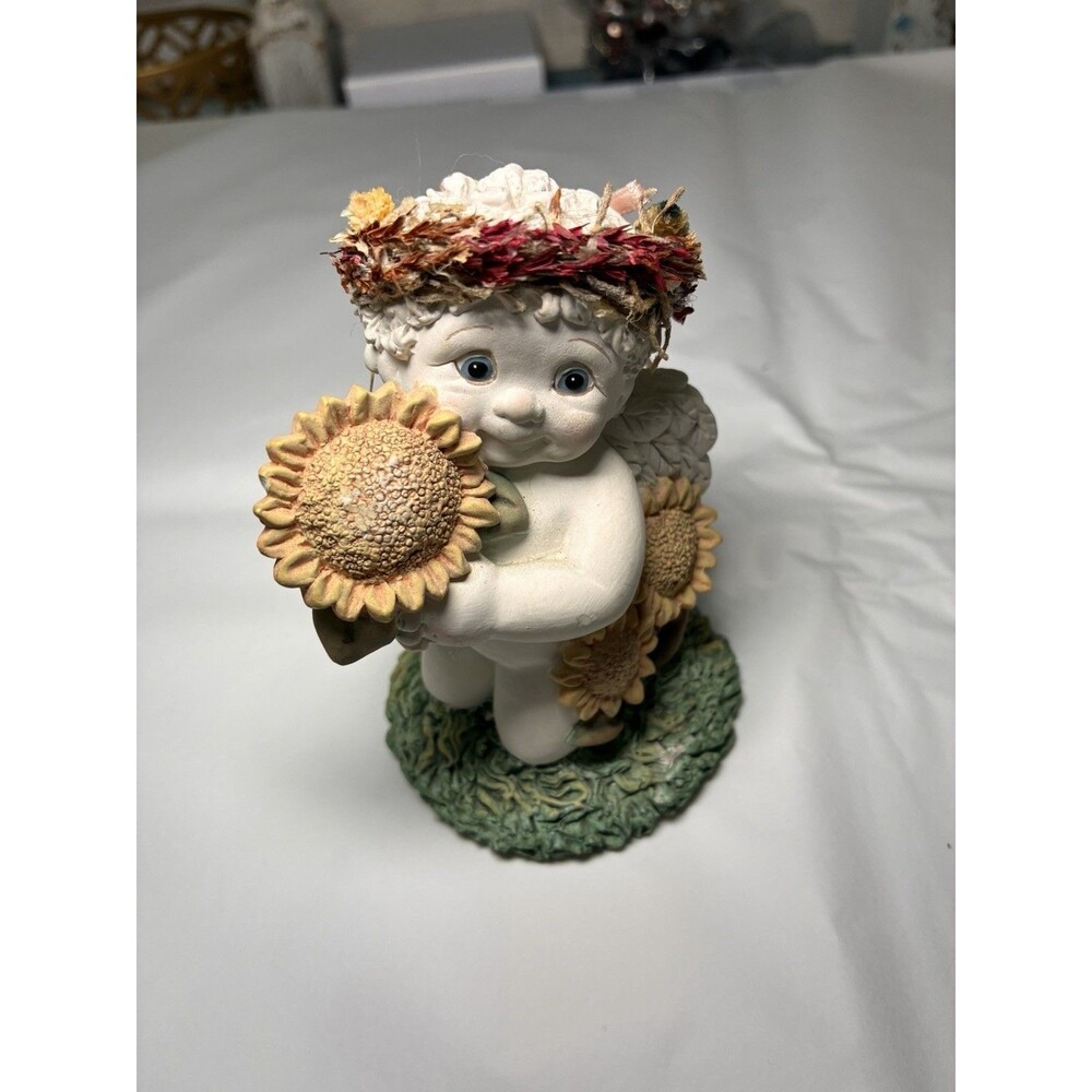Dreamsicles Sunflower Days Angel Figurine Hand Painted Kristin 2003